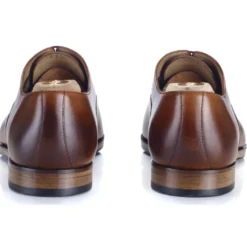 Richelieu Gold Patiné Homme Semelle Cuir Avec Patin Gomme - SPEZIA II PATIN -Magasin De Bexley 0157203d spezia patin gold patine 4 1