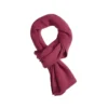 Écharpe Laine Homme Rouge Chiné