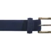 Ceinture Cuir Velours Homme Marine - HARROWGATE -Magasin De Bexley 0158400n harrogate velours marine 1
