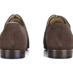 Richelieu Homme Velours Taupe Foncé Semelle Cuir Patin Gomme - LENNOX PATIN 15 Richelieu Homme Velours Taupe Foncé Semelle Cuir Patin Gomme - LENNOX PATIN -Magasin De Bexley 0158505y lennox patin velours taupe fonce 4