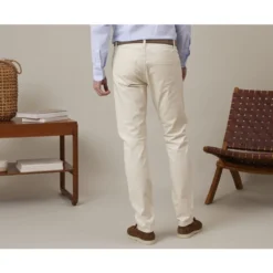 Pantalon 5 Poches Homme Écru - KARSON 9 Pantalon 5 Poches Homme Écru - KARSON -Magasin De Bexley 0158800j karson ecru 2