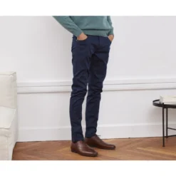 Pantalon 5 Poches Homme Marine - KARSON -Magasin De Bexley 0158800u karson marine 3bis