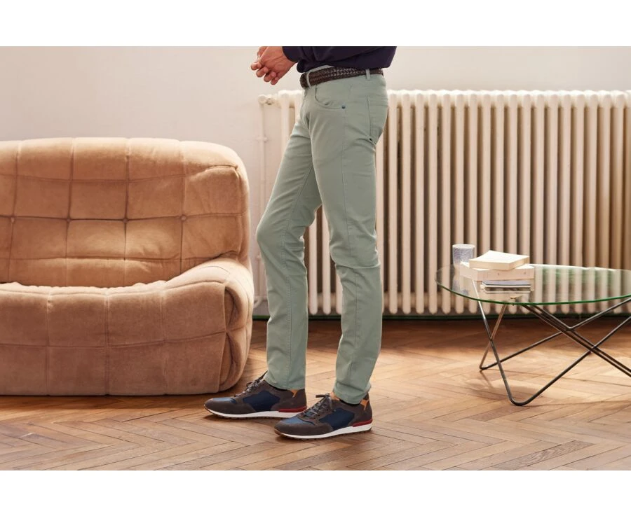 Pantalon 5 Poches Homme Tilleul - KARSON 5 Pantalon 5 Poches Homme Tilleul - KARSON – Image 3