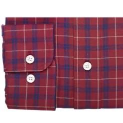 Chemise Flanelle Rouge Sombre à Carreaux Navy Et Gold - FARLOW -Magasin De Bexley 015990c4 farlow rouge sombre navy et gold 6