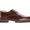 Derbies Homme Chocolat Semelle Gomme Crantée - BUSHEY GOMME -Magasin De Bexley 01614008 bushey gomme chocolat 1
