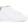 Sneakers Montantes Homme Blanc - THORNLEA -Magasin De Bexley 01616002 thornlea blanc 1
