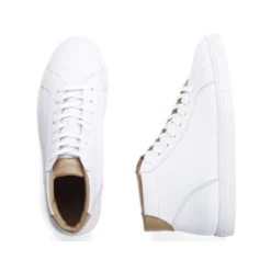 Sneakers Montantes Homme Blanc - THORNLEA -Magasin De Bexley 01616002 thornlea blanc 3