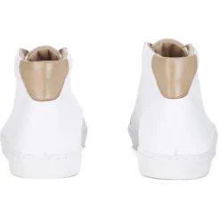 Sneakers Montantes Homme Blanc - THORNLEA -Magasin De Bexley 01616002 thornlea blanc 4