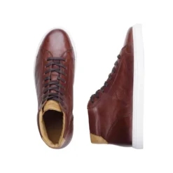 Sneakers Montantes Homme Chocolat Patiné - THORNLEA 10 Sneakers Montantes Homme Chocolat Patiné - THORNLEA -Magasin De Bexley 0161600a thornlea chocolat patine 3