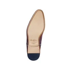Richelieu Homme Chocolat Patiné Semelle Cuir - WAYFORD -Magasin De Bexley 0161900a wayford chocolat patine 5