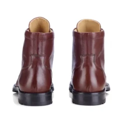 Boots Cuir Homme Chocolat Patiné - BARDFIELD -Magasin De Bexley 0162000a bardfield gomme chocolat patine 4