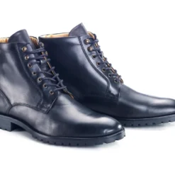 Boots Cuir Homme Noir Patiné - BARDFIELD 9 Boots Cuir Homme Noir Patiné - BARDFIELD -Magasin De Bexley 0162004f bardfield gomme noir patine 2