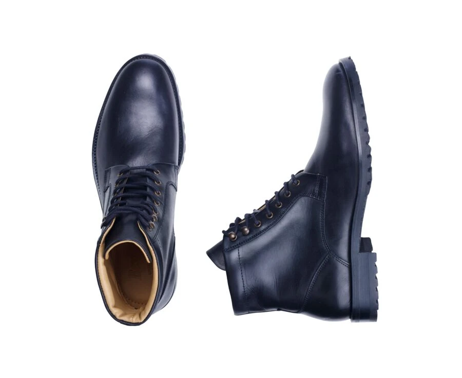 Boots Cuir Homme Noir Patiné - BARDFIELD 5 Boots Cuir Homme Noir Patiné - BARDFIELD – Image 3