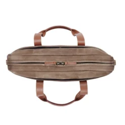 Porte-documents En Velours Tabac - HARWINTON 18 Porte-documents En Velours Tabac - HARWINTON -Magasin De Bexley 0163501d harwinton velours tabac et cuir chataigne 5