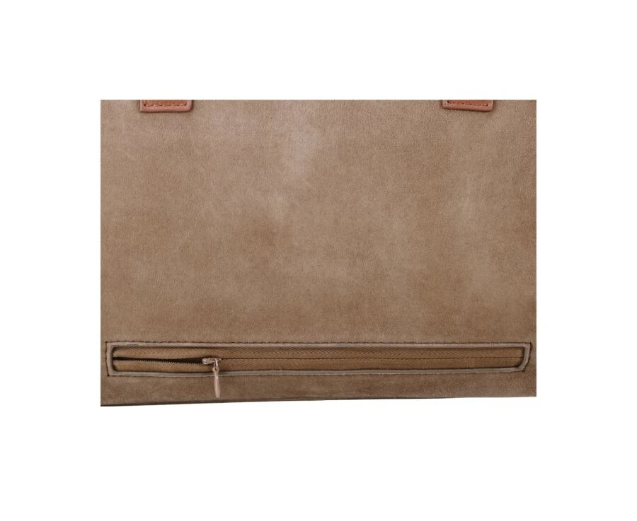 Porte-documents En Velours Tabac - HARWINTON 11 Porte-documents En Velours Tabac - HARWINTON – Image 9