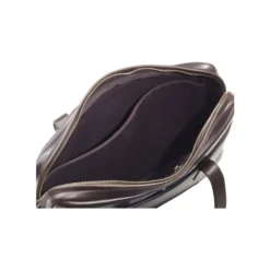 Porte-documents En Cuir Chocolat Foncé - HARWINTON -Magasin De Bexley 0163501f harwinton cuir chocolat fonce 11