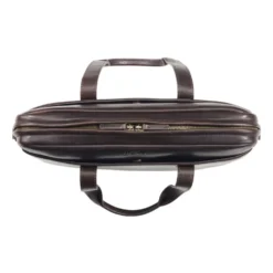 Porte-documents En Cuir Chocolat Foncé - HARWINTON -Magasin De Bexley 0163501f harwinton cuir chocolat fonce 5