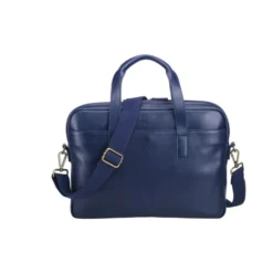 Porte-documents En Cuir Navy - HARWINTON