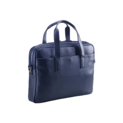 Porte-documents En Cuir Navy - HARWINTON 17 Porte-documents En Cuir Navy - HARWINTON -Magasin De Bexley 0163501g harwinton cuir navy 4