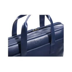 Porte-documents En Cuir Navy - HARWINTON 19 Porte-documents En Cuir Navy - HARWINTON -Magasin De Bexley 0163501g harwinton cuir navy 6
