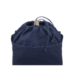 Sac à Dos En Toile Navy Et Velours De Chèvre Tabac - HUNTINGTON -Magasin De Bexley 01636019 huntington toile navy et velours tabac 7