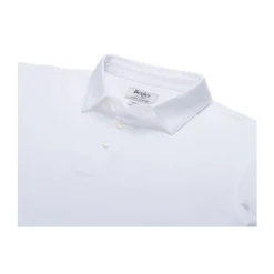 Polo Manches Longues Homme Blanc - AIDEN ML -Magasin De Bexley 01639004 aiden blanc 5