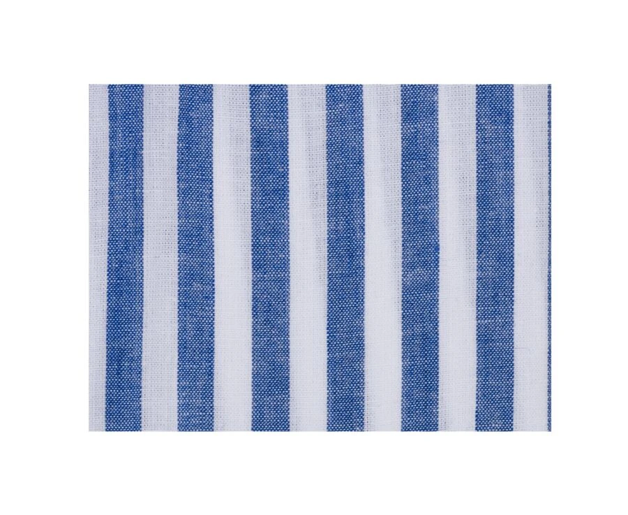 Chemise Homme Manches Courtes Bleu Océan à Rayures Blanches - SALVIEN MC 9 Chemise Homme Manches Courtes Bleu Océan à Rayures Blanches - SALVIEN MC – Image 7