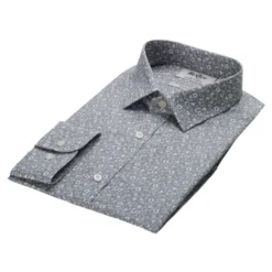 Chemise Vert Tilleul Imprimée Rouge - SYMPHORIEN -Magasin De Bexley 016470d4 symphorien vert tilleul et rouge 4 bis