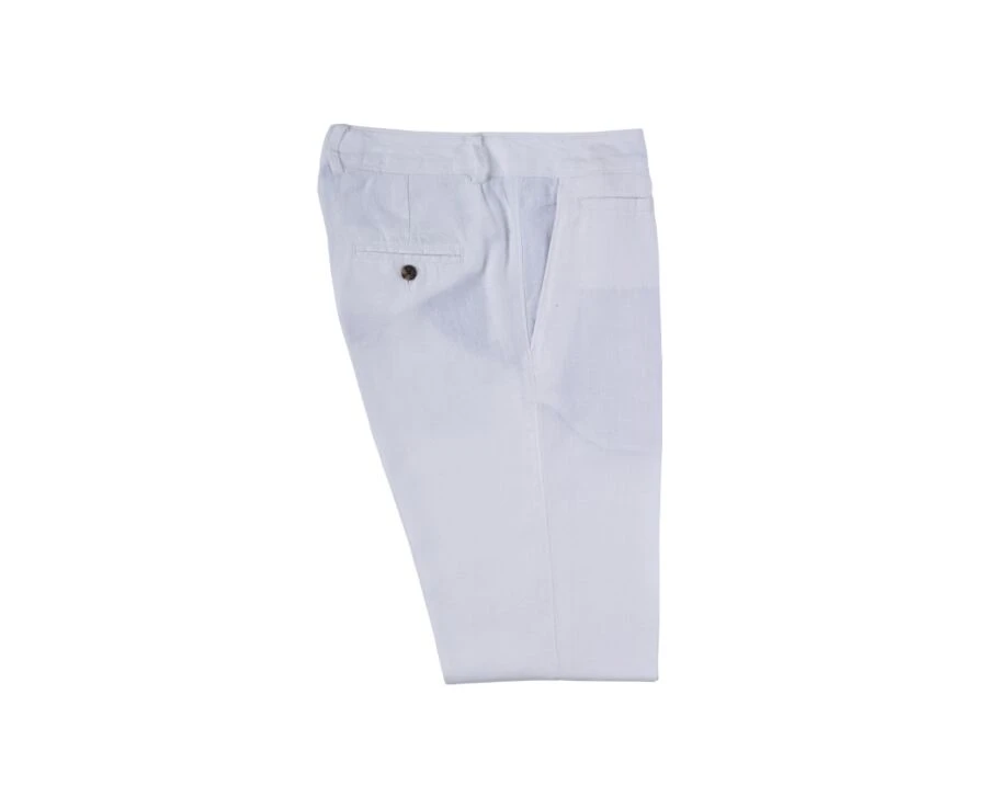 Pantalon Chino Homme Blanc - KYLSON 7 Pantalon Chino Homme Blanc - KYLSON – Image 5