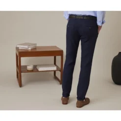 Pantalon Chino Homme Navy - KYLSON -Magasin De Bexley 0164800w kylson navy 2