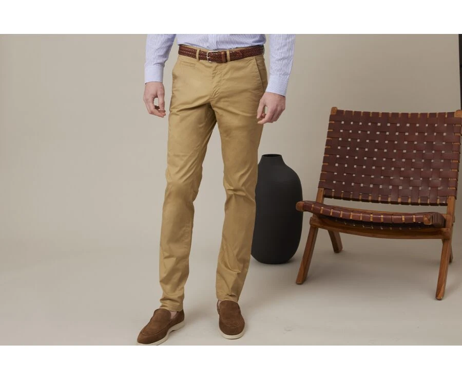 Pantalon Chino Homme Désert - KALLEN 3 Pantalon Chino Homme Désert - KALLEN
