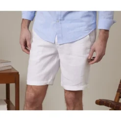 Bermuda Lin Blanc - BORYS