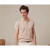 Polo Homme Beige - BRAIDEN -Magasin De Bexley 01652003 braiden beige 1 bisbis