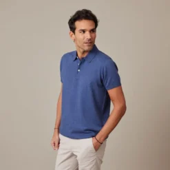 Polo Homme Bleu Océan - BRAIDEN 13 Polo Homme Bleu Océan - BRAIDEN -Magasin De Bexley 0165200e braiden bleu ocean 3