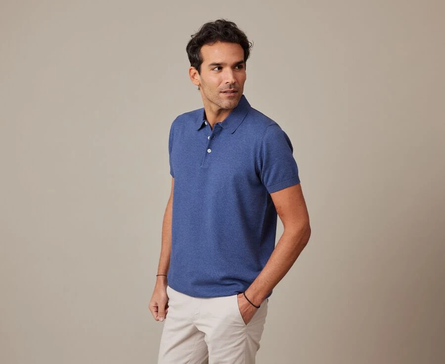Polo Homme Bleu Océan - BRAIDEN 6 Polo Homme Bleu Océan - BRAIDEN – Image 4