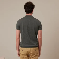 Polo Homme Vert Foncé - BRAIDEN -Magasin De Bexley 01652059 braiden vert fonce 2