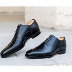 Richelieu Noir Patiné Homme Semelle Cuir Avec Patin Gomme - SPEZIA II PATIN 13 Richelieu Noir Patiné Homme Semelle Cuir Avec Patin Gomme - SPEZIA II PATIN -Magasin De Bexley 0165404f spezia ii patin noir 7