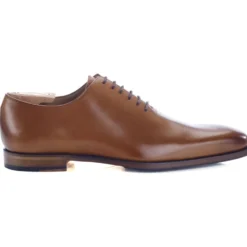 Richelieu Homme Gold Patiné Semelle Cuir Avec Patin - BELLAGIO PATIN