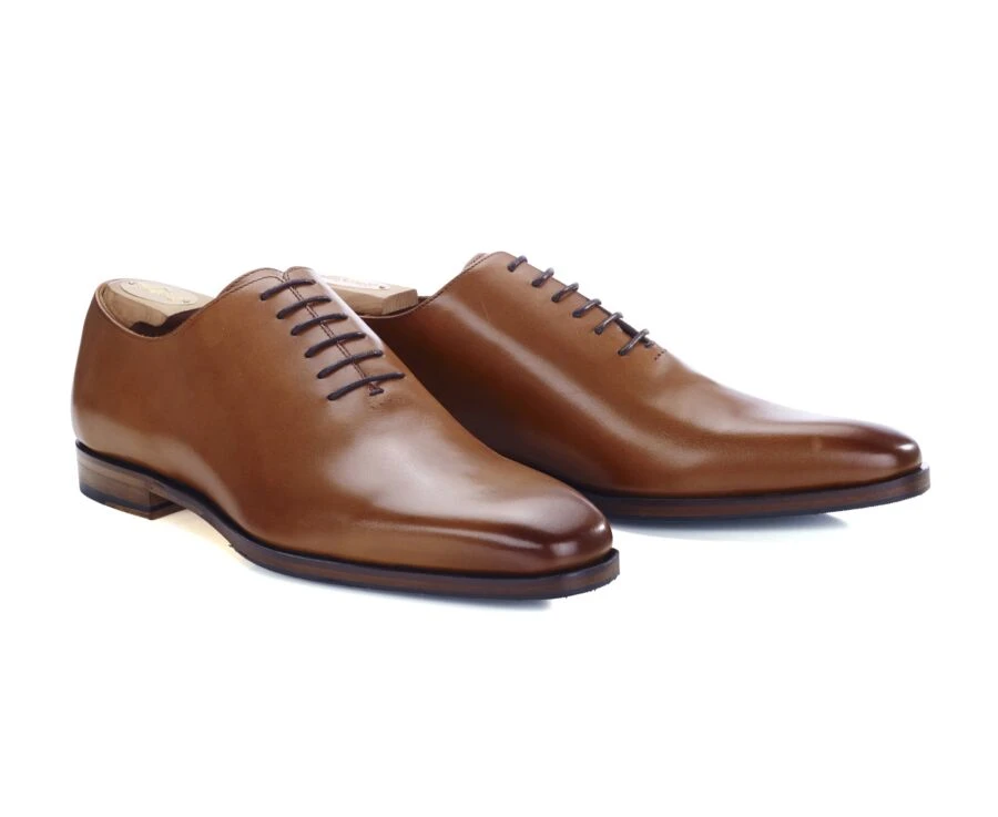 Richelieu Homme Gold Patiné Semelle Cuir Avec Patin - BELLAGIO PATIN 4 Richelieu Homme Gold Patiné Semelle Cuir Avec Patin - BELLAGIO PATIN – Image 2