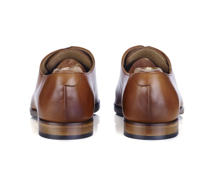 Richelieu Homme Gold Patiné Semelle Cuir Avec Patin - BELLAGIO PATIN 6 Richelieu Homme Gold Patiné Semelle Cuir Avec Patin - BELLAGIO PATIN – Image 4