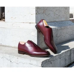 Richelieu Homme Bordeaux Vif II Semelle Cuir Avec Patin - BELLAGIO PATIN -Magasin De Bexley 0165506o bellagio patin bordeaux vif ii 6