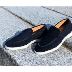 Mocassin Homme Velours Marine - MANASOTA II -Magasin De Bexley 01657016 manasota ii velours marine 6