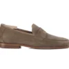 Mocassin Homme Cuir Velours Taupe - DERVIO 1 Mocassin Homme Cuir Velours Taupe - DERVIO -Magasin De Bexley 0165901g dervio velours taupe 1