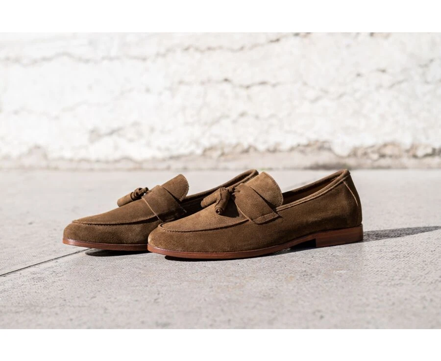 Mocassin Homme Cuir Velours Chamois - BROGLIO 8 Mocassin Homme Cuir Velours Chamois - BROGLIO – Image 6