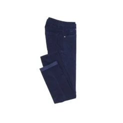 Pantalon 5 Poches Velours Homme Bleu - KARS -Magasin De Bexley 01667006 kars bleu 4