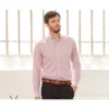 Chemise Twill Blanc à Petits Carreaux Rouge - STELLAN -Magasin De Bexley 01672085 stellan blanc et rouge 1