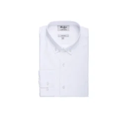 Chemise Blanche 100% Coton - Col Américain - EVHAN -Magasin De Bexley 01674004 evhan blanc 4