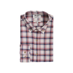 Chemise Flanelle Rouge Et Ecru - Poche Poitrine - ALDERICK 12 Chemise Flanelle Rouge Et Ecru - Poche Poitrine - ALDERICK -Magasin De Bexley 016780dm alderick navy rouge et ecru 4