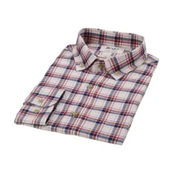 Chemise Flanelle Rouge Et Ecru - Poche Poitrine - ALDERICK 13 Chemise Flanelle Rouge Et Ecru - Poche Poitrine - ALDERICK -Magasin De Bexley 016780dm alderick navy rouge et ecru 5