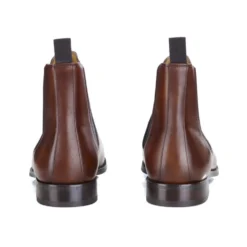 Chelsea Boots Semelle Gomme Homme Cognac Patiné - TODDINGTON GOMME -Magasin De Bexley 0169105a toddington gomme cognac patine 4